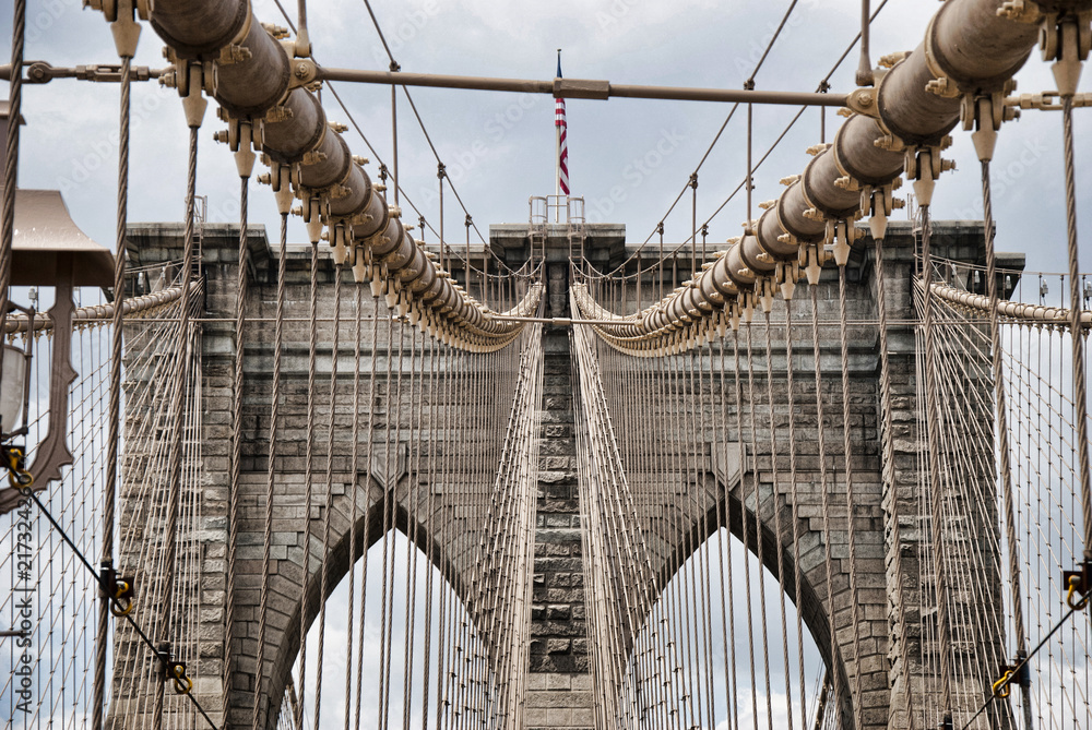 Fototapeta premium new york manhattan brooklyn bridge usa