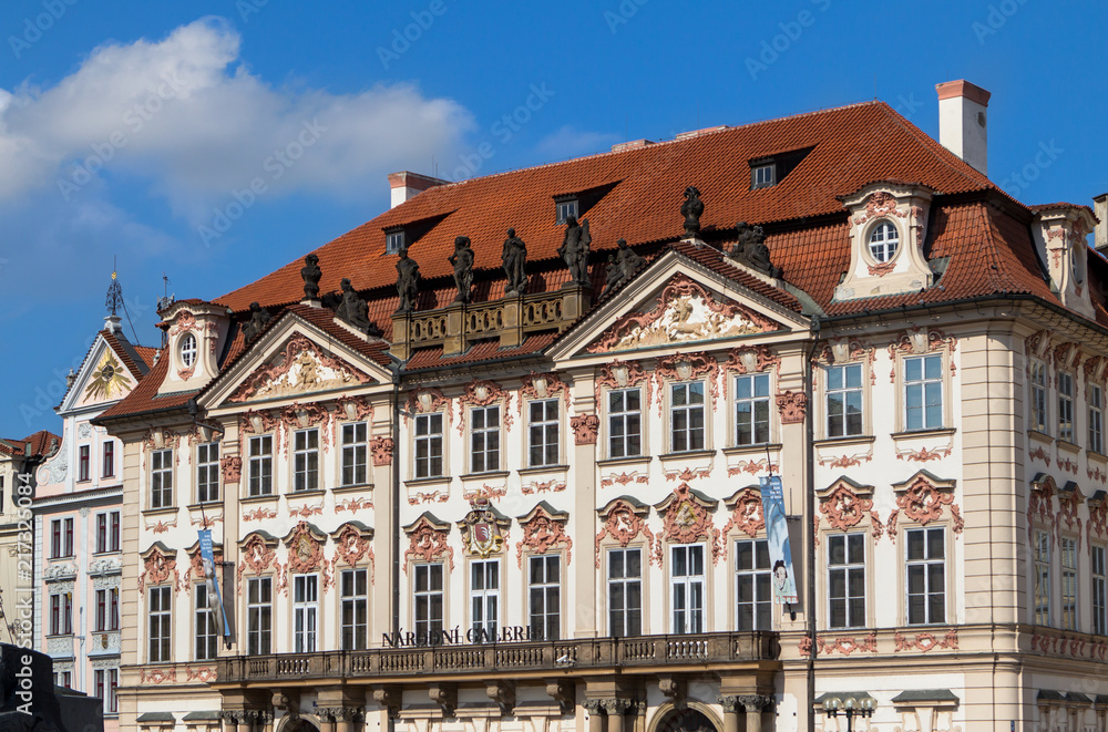Building of Narodni Galerie in Prague Building of Narodni Galerie in Prague