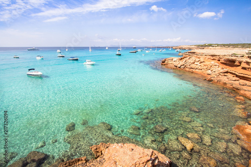Cala Saona beach, Formentera, Spain © robertdering