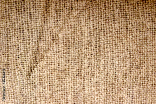 hemp sack pattern texture background.