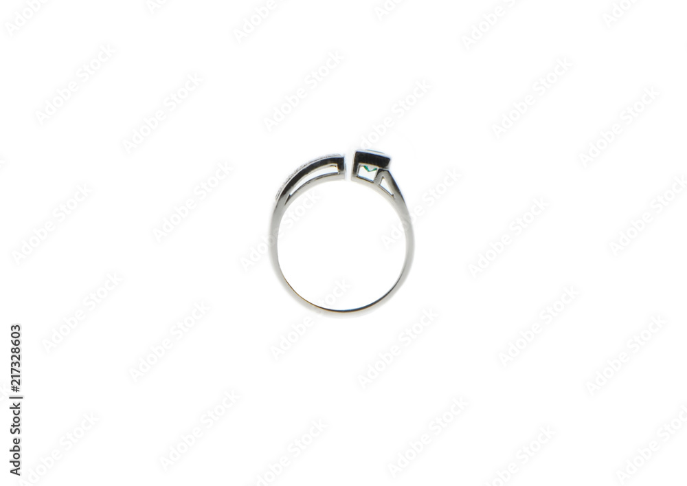 Wedding ring jewelry on white background Wedding ring jewelry on white background