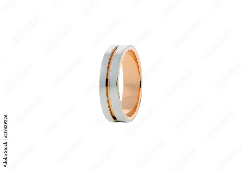 Jewelry ring with gem stone on white background Jewelry ring with gem stone on white background