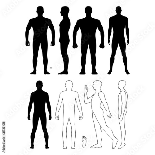Fashion man figure
