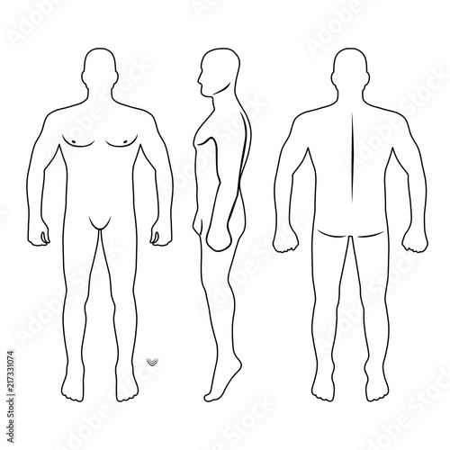 Fashion man figure