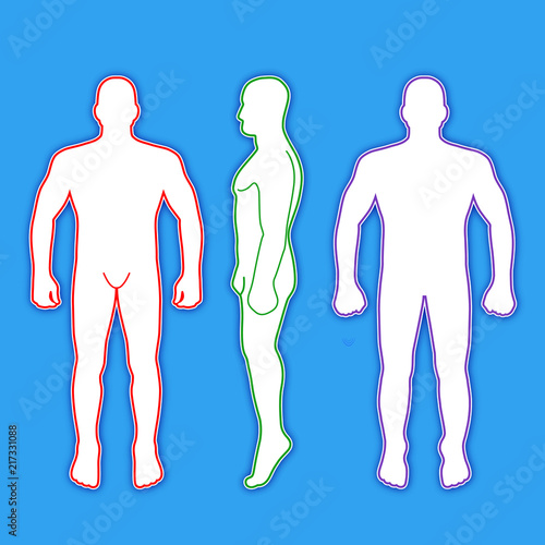 Fashion man figure