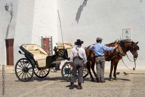 The business or Negacio Ronda Spain