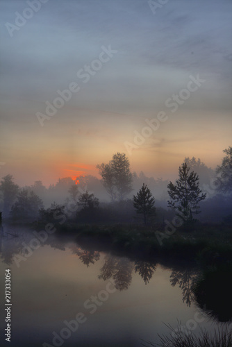 Morgenstimmung im Moor nahe Seekirchen © Franz
