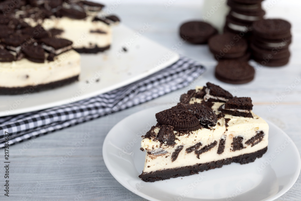 homemade no-bake cookies and cream cheesecake homemade no-bake cookies and cream cheesecake