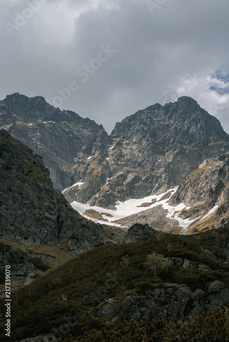 snow covered mountains, high tatras