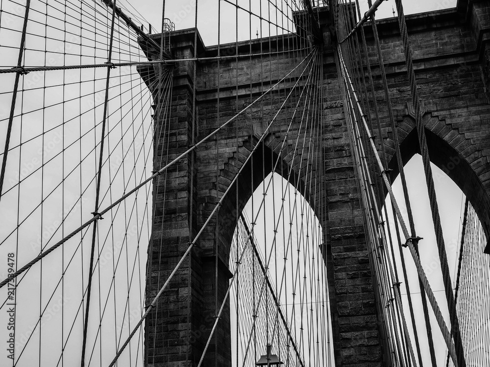 Fototapeta premium Brooklyn bridge New York