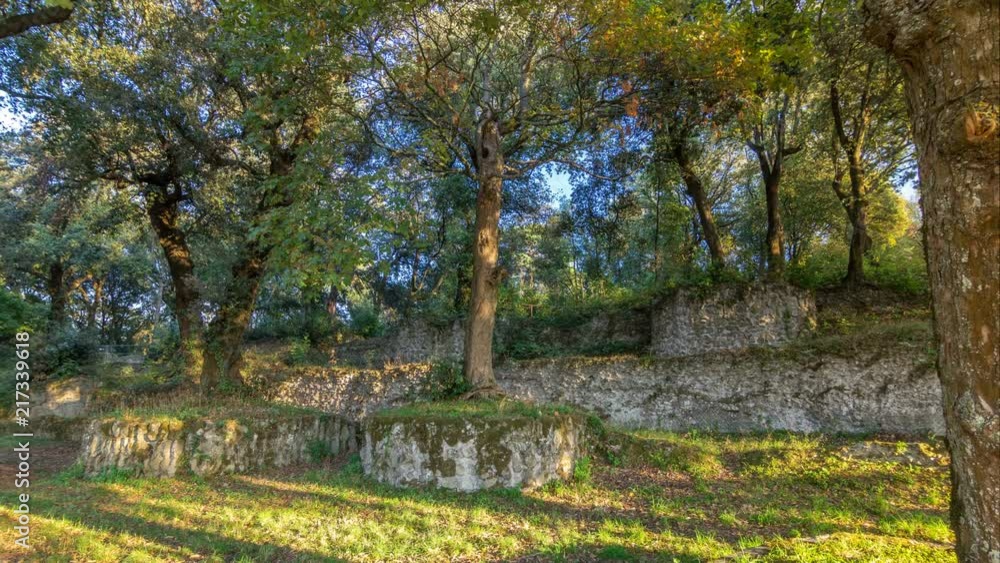 Villa Doria Pamphili park in beautiful town of Albano Laziale timelapse hyperlapse, Italy Villa Doria Pamphili park in beautiful town of Albano Laziale timelapse hyperlapse, Italy