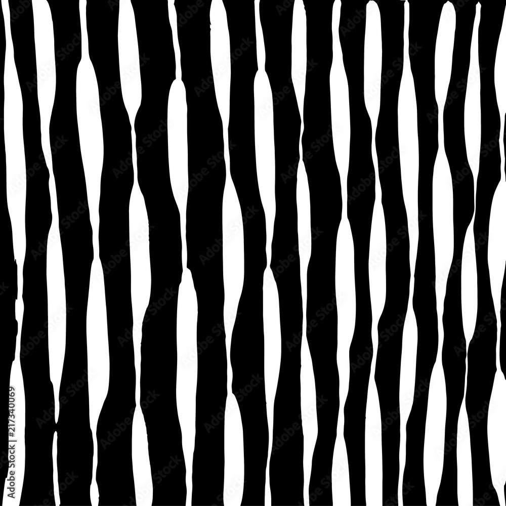 Fototapeta premium White and black grunge pattern. Background. Brush. Vector.