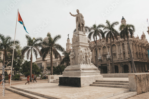 Plaza statue 