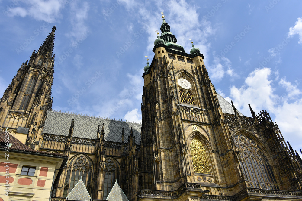 Fototapeta premium La cathédrale Saint-Guy de prague