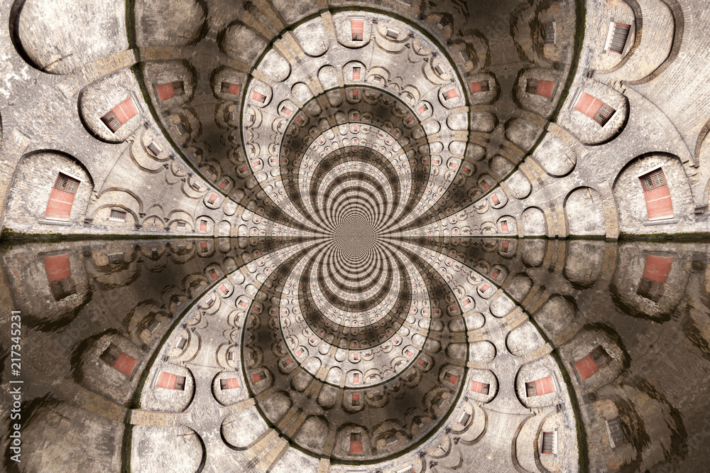 Kaleidoscopic Pattern of Architecture