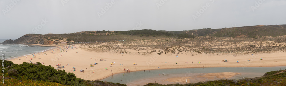 Amoreira beach in Aljezur, Portugal