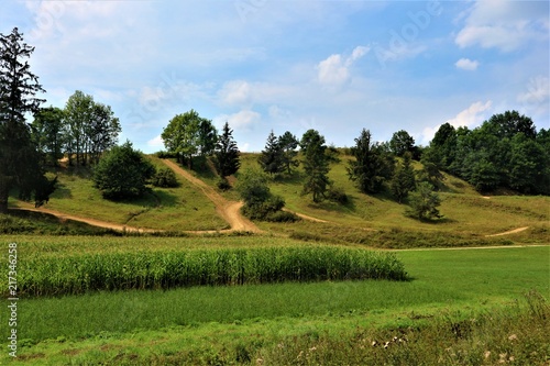 Motocross Rennstrecke bei Rögling