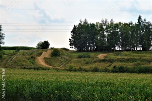 Motocross Rennstrecke bei Rögling