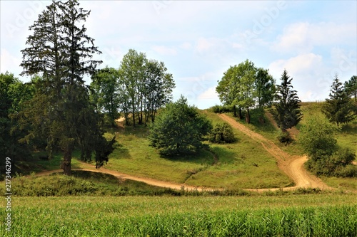 Motocross Rennstrecke bei Warching