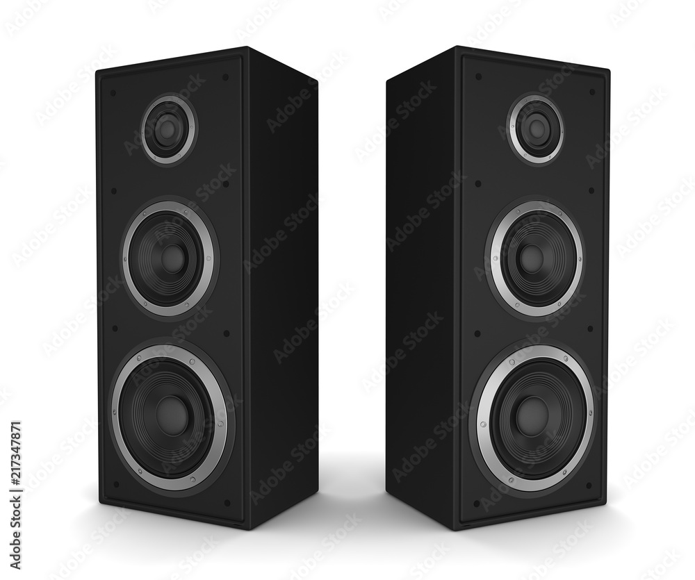 speaker concept 3d illustration speaker concept 3d illustration