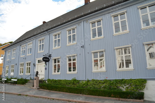 Fototapeta Naklejka Na Ścianę i Meble -  Bibliothek in Drøbak, Norwegen