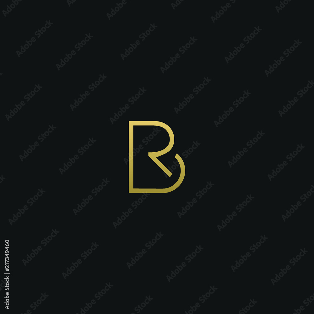 Modern creative elegant MM black and gold color initial based letter icon  logo Stock Vector