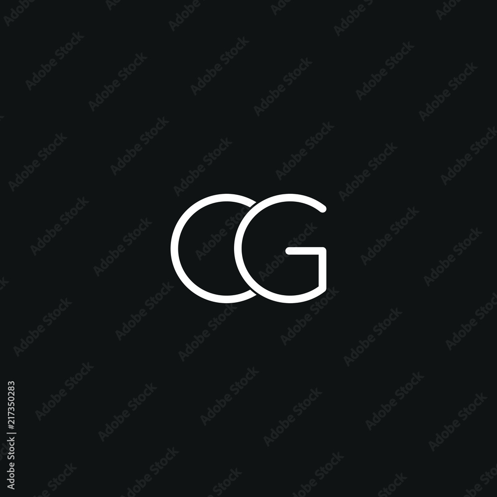 Cg C G Creative Vector & Photo (Free Trial) | Bigstock