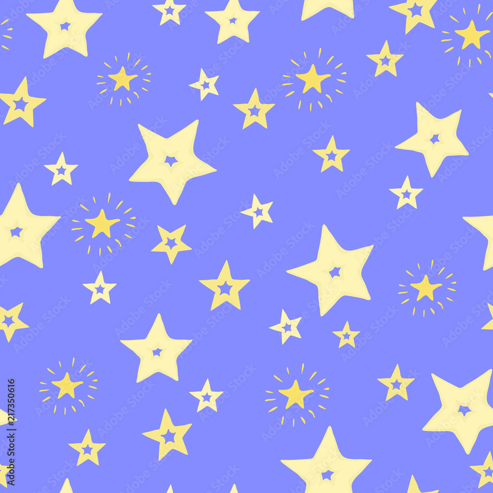 Seamless star pattern. Vector Christmas elegant background. Seamless star pattern. Vector Christmas elegant background.