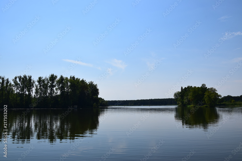 water landscape in germany