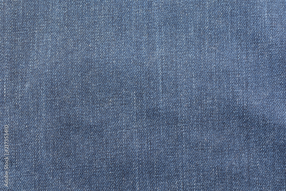 A fragment of a denim blue color macro A fragment of a denim blue color macro