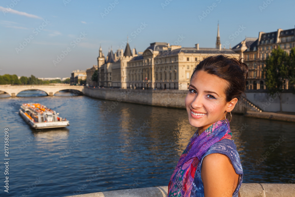 Obraz Pretty Girl in Paris