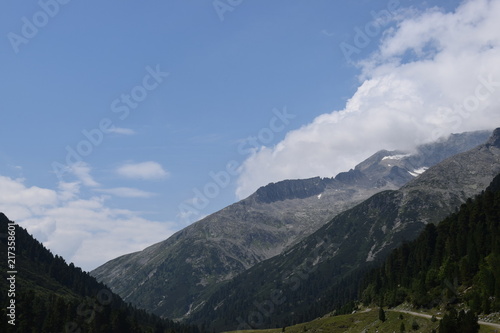 landscape in austria