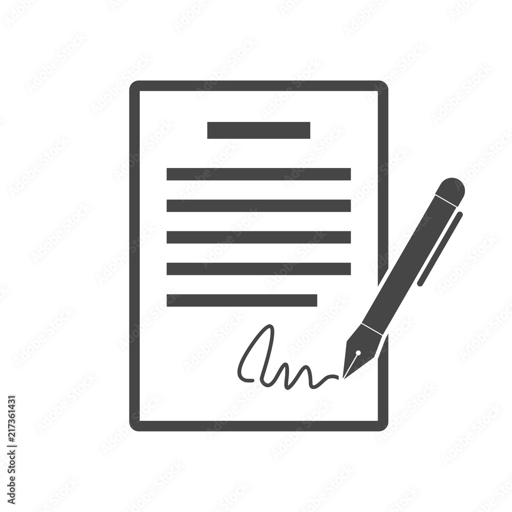 Contract Signing Legal Agreement Concept Contract Signing Legal Agreement Concept