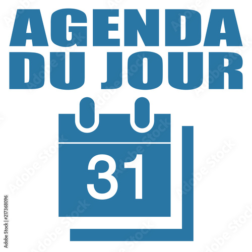 Logo agenda du jour.