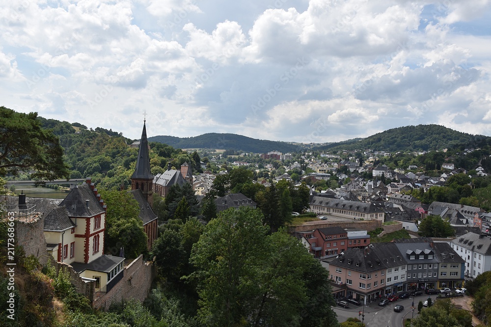 Saarburg , panorama