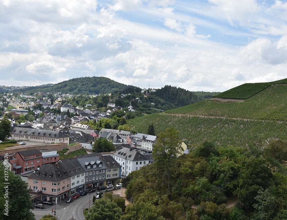 Winnice w Saarburg Winnice w Saarburg