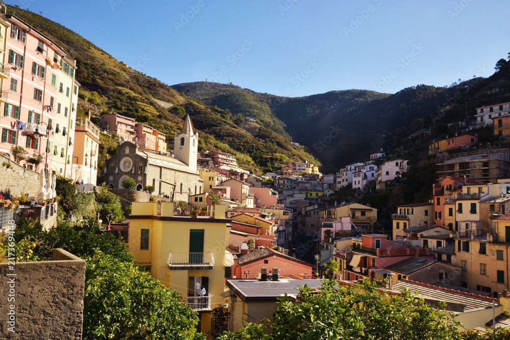 beautiful small village in italy Cinque Terre