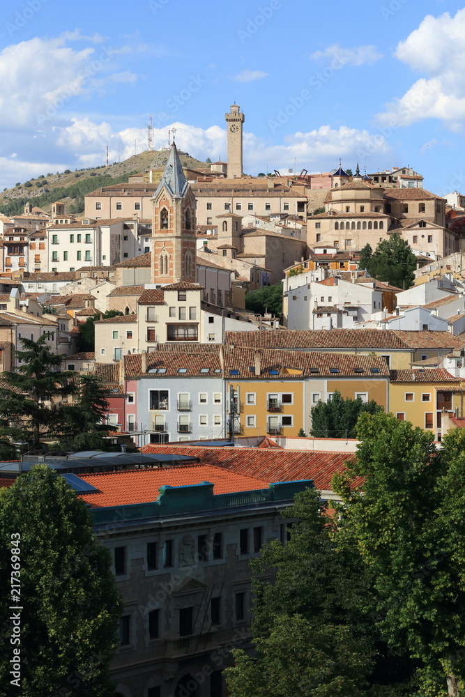 City of Cuenca, in Castilla la Mancha, Spain