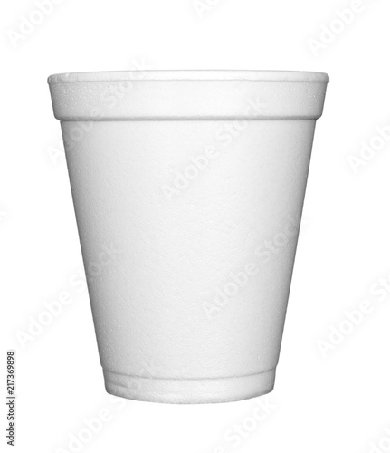 Photography plastic coffee cup mug styro foam