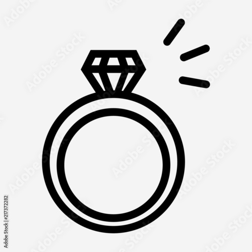 Outline jeweler pixel perfect vector icon