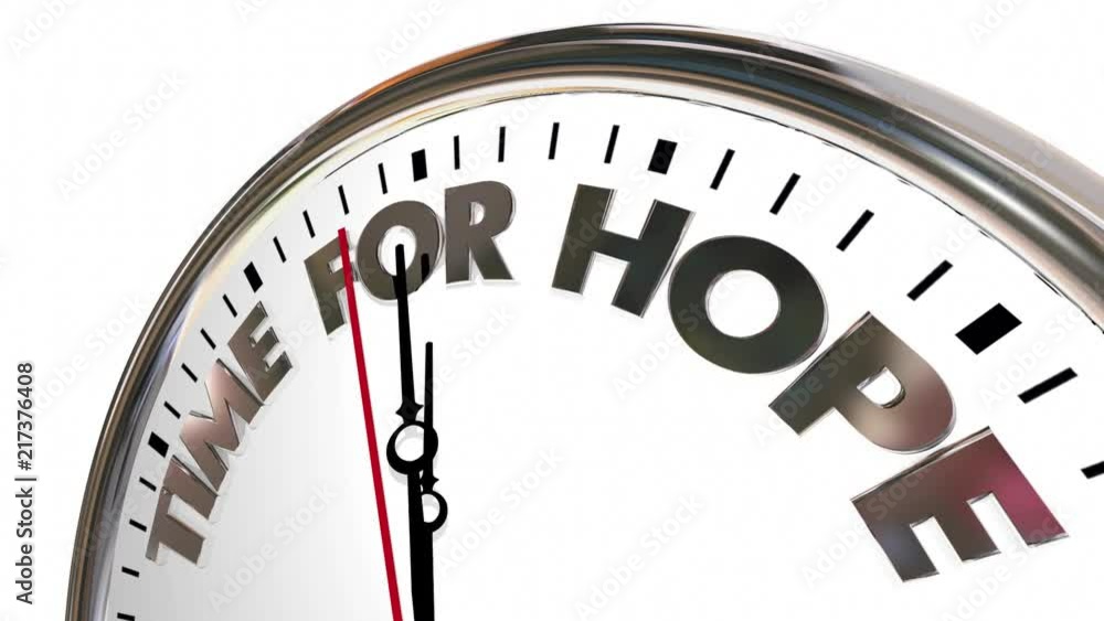 Time for Hope Faith Belief Words Clock 3d Animation Time for Hope Faith Belief Words Clock 3d Animation