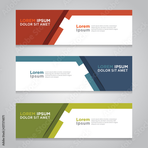Design Banner. Abstract Background. Modern Web Template