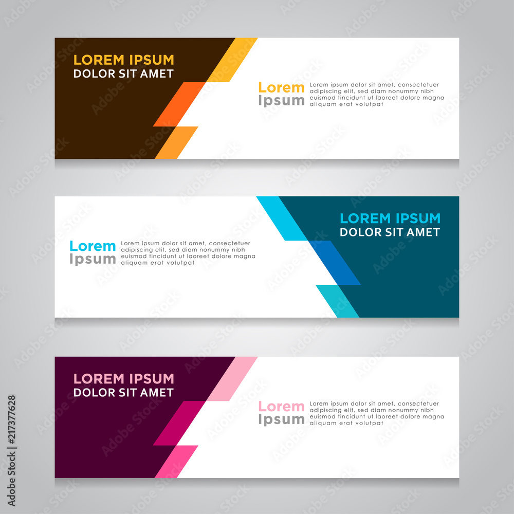 Design Banner. Abstract Background. Modern Web Template Design Banner. Abstract Background. Modern Web Template