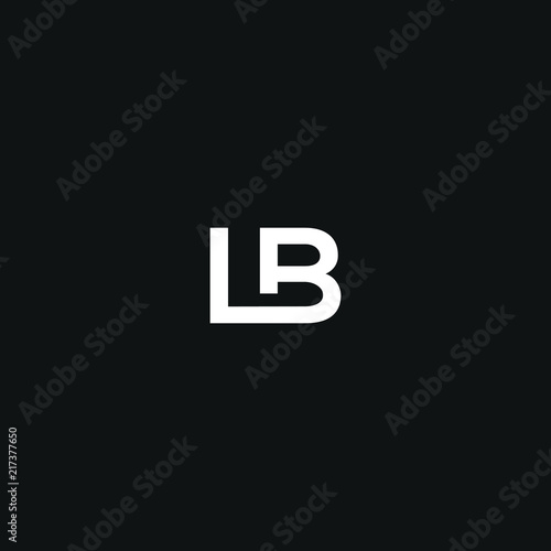 Creative unique modern P black and white color initial based icon logo.