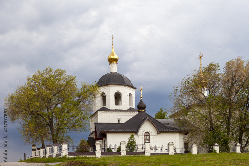 Sviyazhsk, Russia, June 04, 2018: Church of Saints Constantine and Helena.