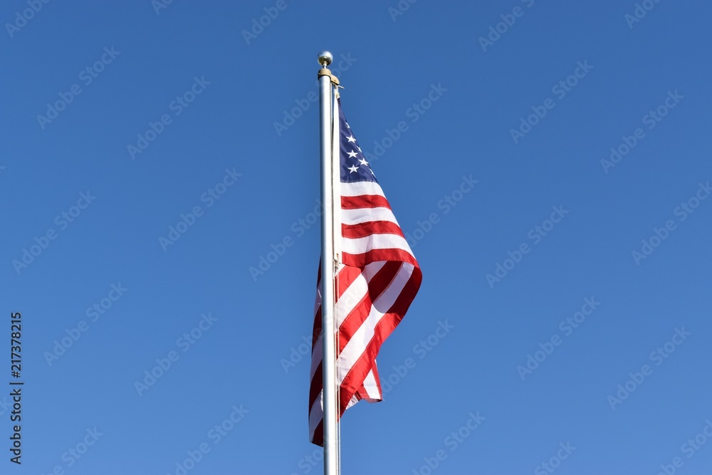 the American flag the American flag