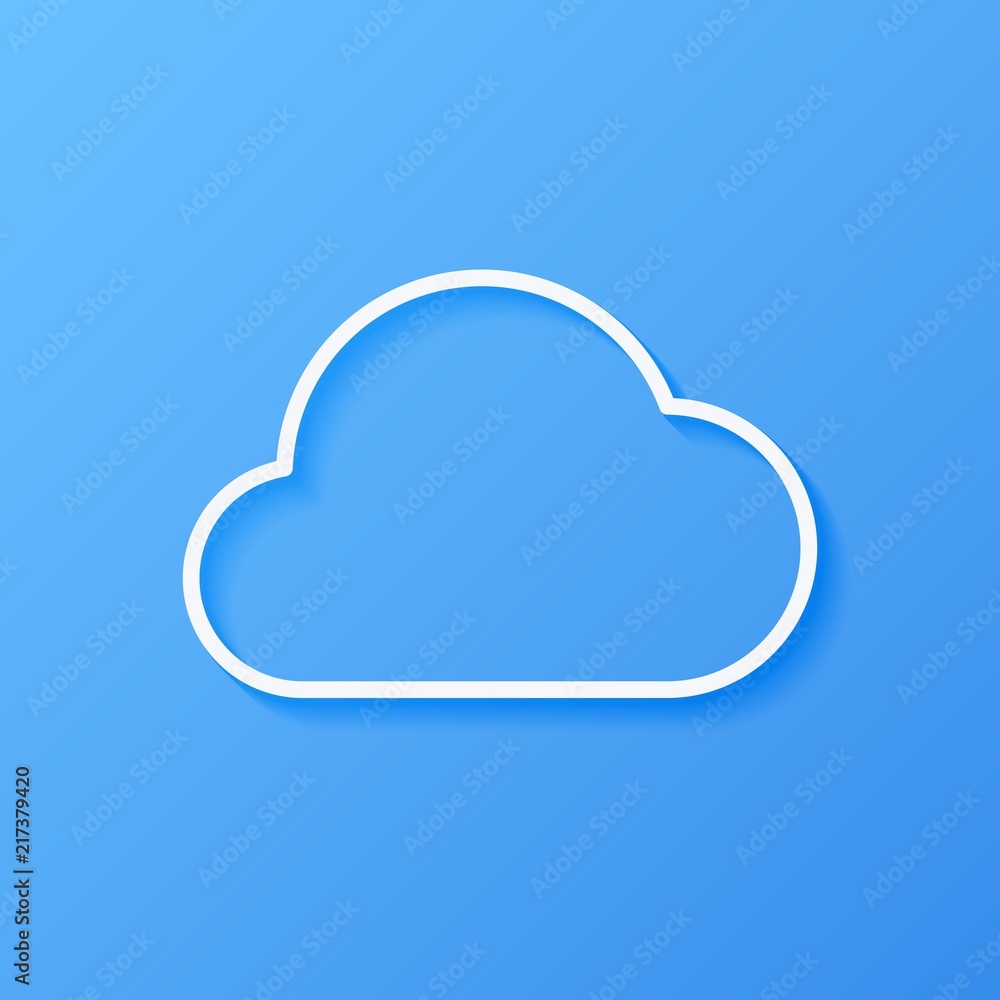 Icon weather cloud Icon weather cloud