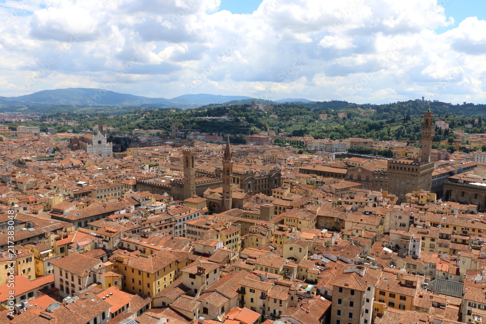 Overview city of Florence