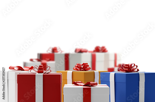 surprise gift boxes 3d-illu...