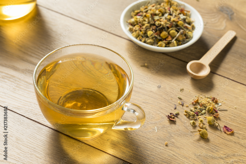 Hot Relaxing Chamomile Tea Hot Relaxing Chamomile Tea